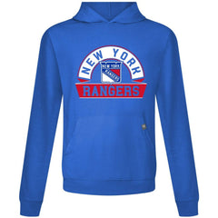 New York Rangers Levelwear Relay Banner Arch Pullover Hoodie