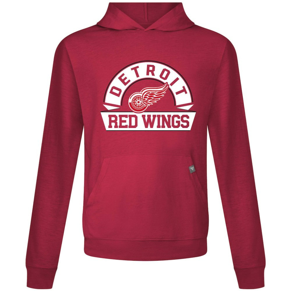 Detroit Red Wings Levelwear Relay Banner Arch Pullover Hoodie