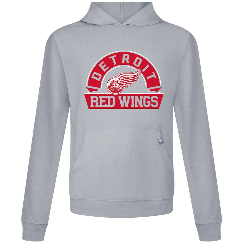 Detroit Red Wings Levelwear Relay Banner Arch Pullover Hoodie