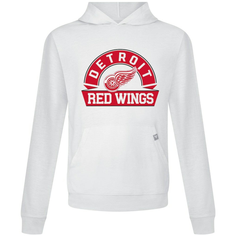 Detroit Red Wings Levelwear Relay Banner Arch Pullover Hoodie