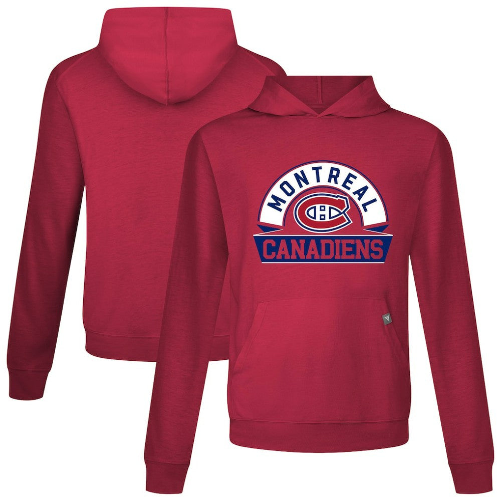 Montreal Canadiens Levelwear Relay Banner Arch Pullover Hoodie