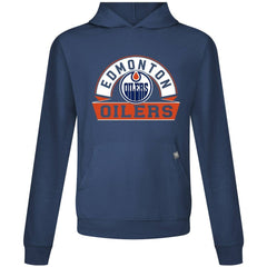 Edmonton Oilers Levelwear Relay Banner Arch Pullover Hoodie