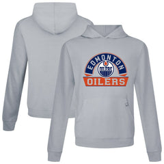 Edmonton Oilers Levelwear Relay Banner Arch Pullover Hoodie