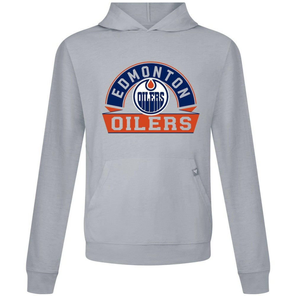 Edmonton Oilers Levelwear Relay Banner Arch Pullover Hoodie