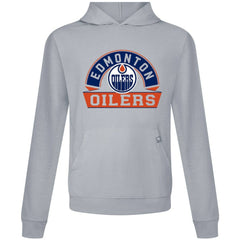 Edmonton Oilers Levelwear Relay Banner Arch Pullover Hoodie