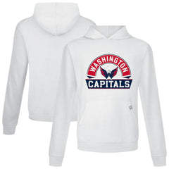 Washington Capitals Levelwear Relay Banner Arch Pullover Hoodie