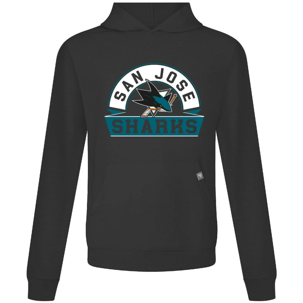 San Jose Sharks Levelwear Relay Banner Arch Pullover Hoodie