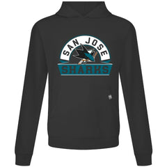 San Jose Sharks Levelwear Relay Banner Arch Pullover Hoodie