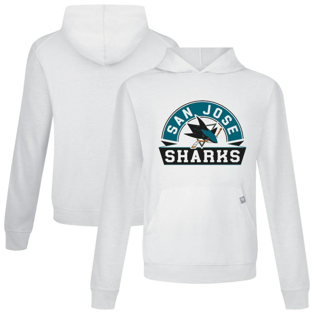 San Jose Sharks Levelwear Relay Banner Arch Pullover Hoodie