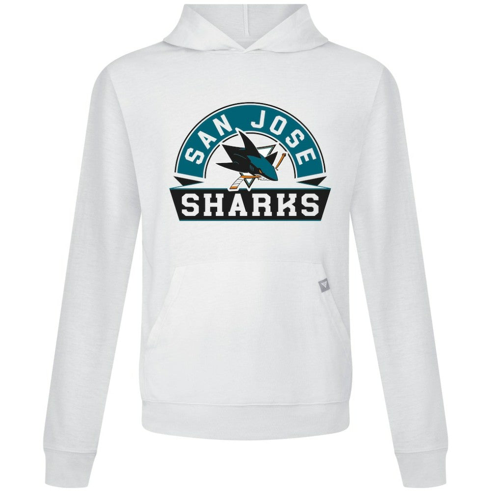 San Jose Sharks Levelwear Relay Banner Arch Pullover Hoodie