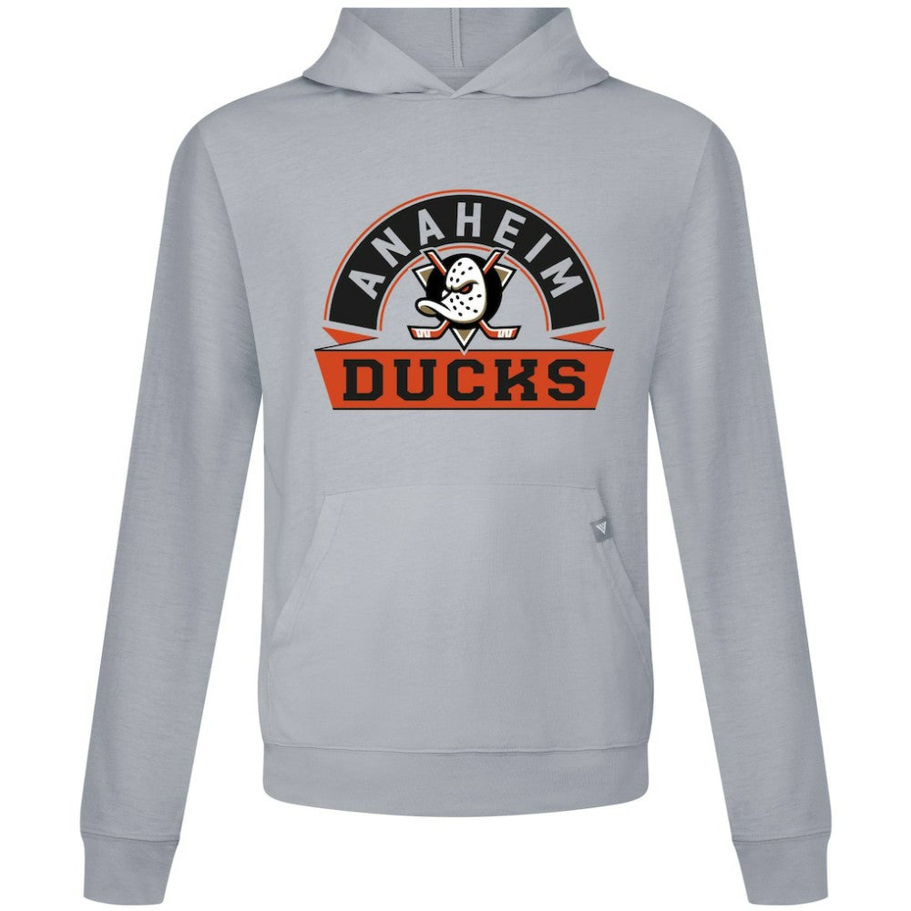 Anaheim Ducks Levelwear Relay Banner Arch Pullover Hoodie