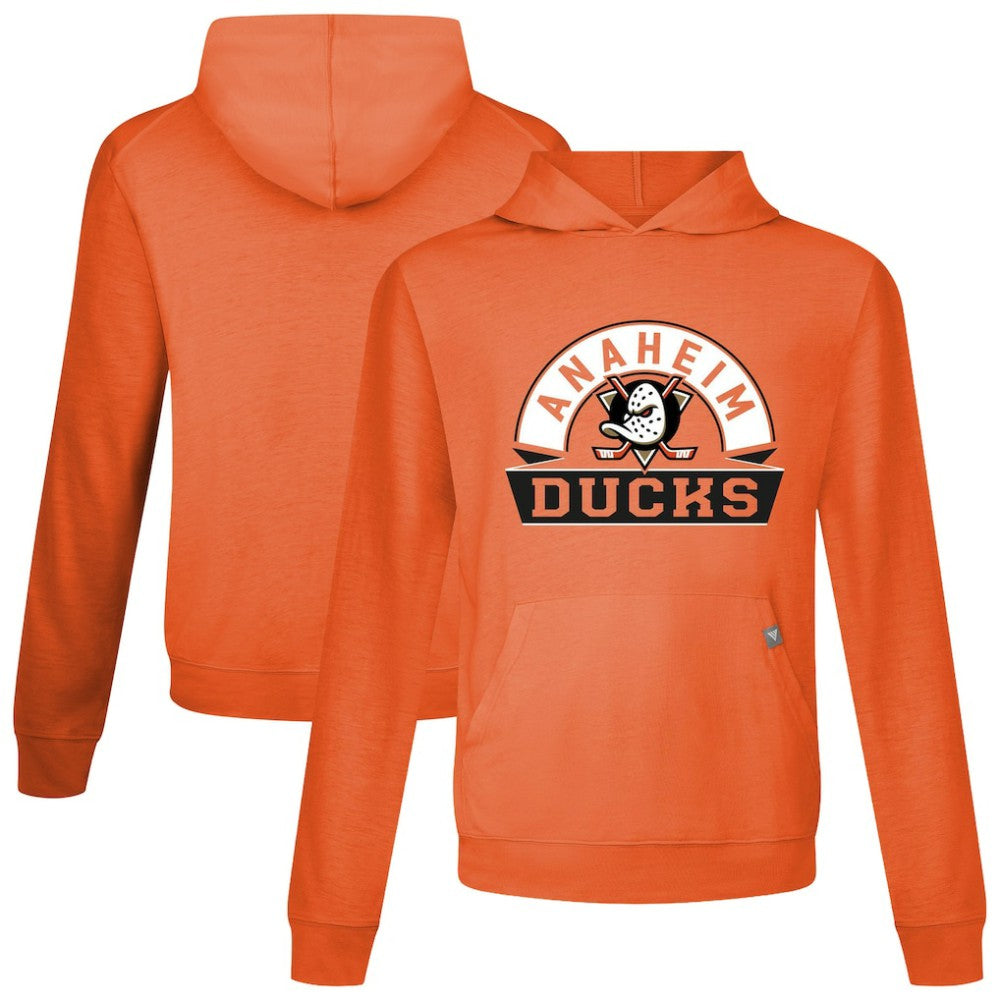 Anaheim Ducks Levelwear Relay Banner Arch Pullover Hoodie