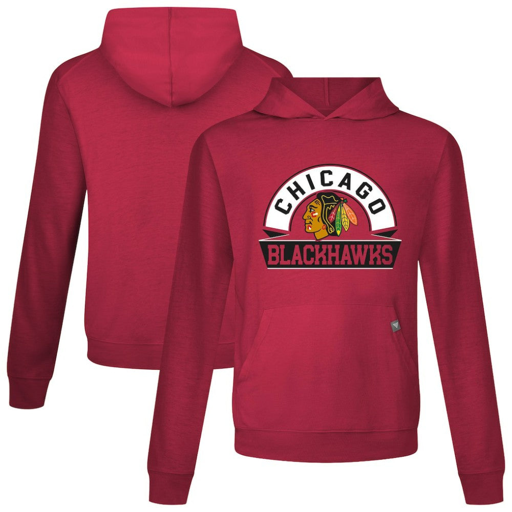Chicago Blackhawks Levelwear Relay Banner Arch Pullover Hoodie