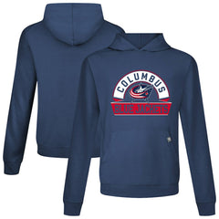 Columbus Blue Jackets Levelwear Relay Banner Arch Pullover Hoodie