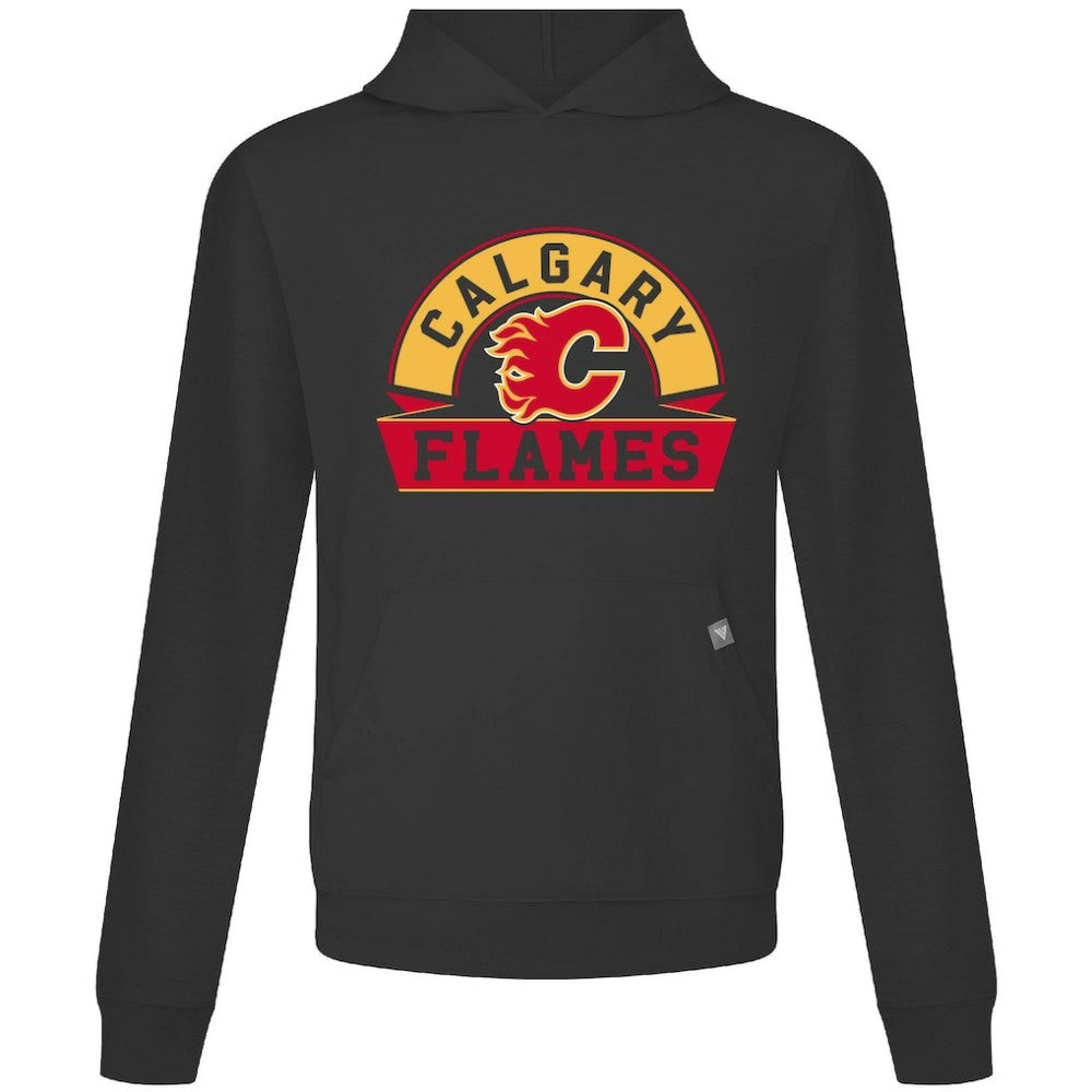 Calgary Flames Levelwear Relay Banner Arch Pullover Hoodie