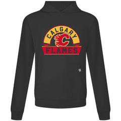 Calgary Flames Levelwear Relay Banner Arch Pullover Hoodie