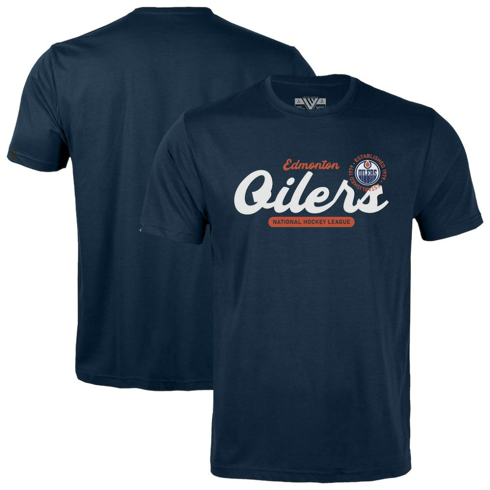Edmonton Oilers Levelwear Youth Little Richmond Monument T-Shirt