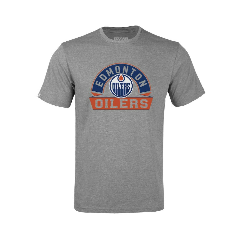 Edmonton Oilers Levelwear Youth Little Richmond Banner Arch T-Shirt