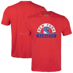 New York Rangers Levelwear Youth Little Richmond Banner Arch T-Shirt