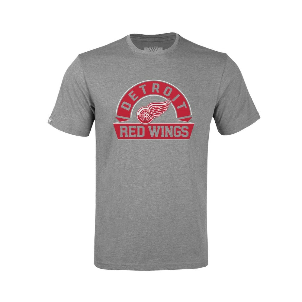 Detroit Red Wings Levelwear Youth Little Richmond Banner Arch T-Shirt