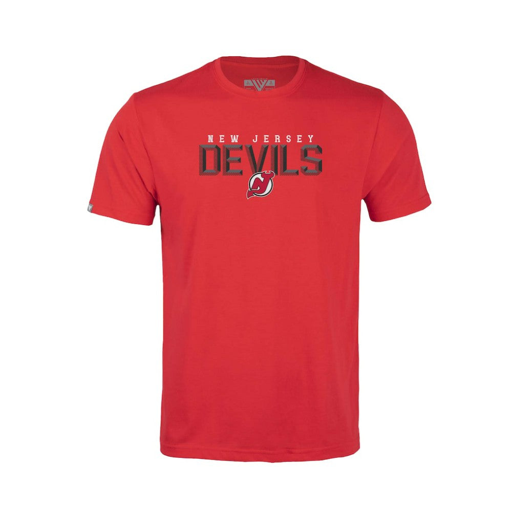 New Jersey Devils Levelwear Youth Little Richmond Carve T-Shirt