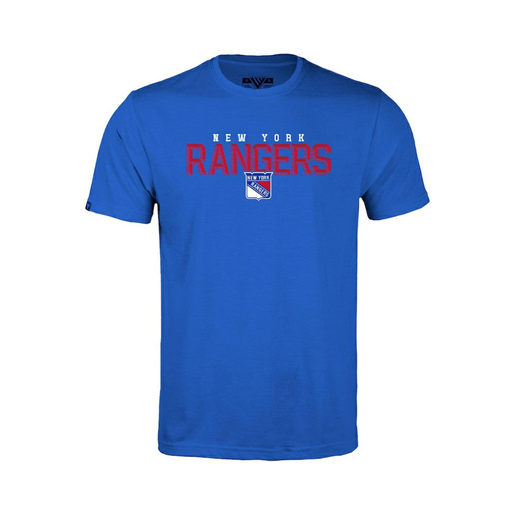 New York Rangers Levelwear Youth Little Richmond Carve T-Shirt