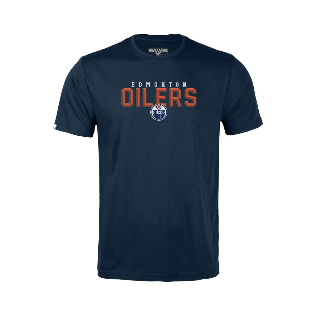 Edmonton Oilers Levelwear Youth Little Richmond Carve T-Shirt