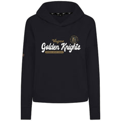 Vegas Golden Knights Levelwear Women's Sweet Monument Tri-Blend Cropped Pullover Hoodie