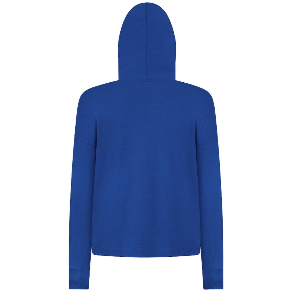 Buffalo Sabres Levelwear Women's Sweet Monument Tri-Blend Cropped Pullover Hoodie