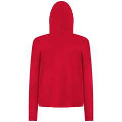 Montreal Canadiens Levelwear Women's Sweet Monument Tri-Blend Cropped Pullover Hoodie