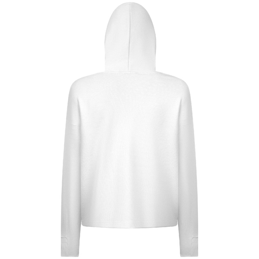 Detroit Red Wings Levelwear Women's Sweet Monument Tri-Blend Cropped Pullover Hoodie