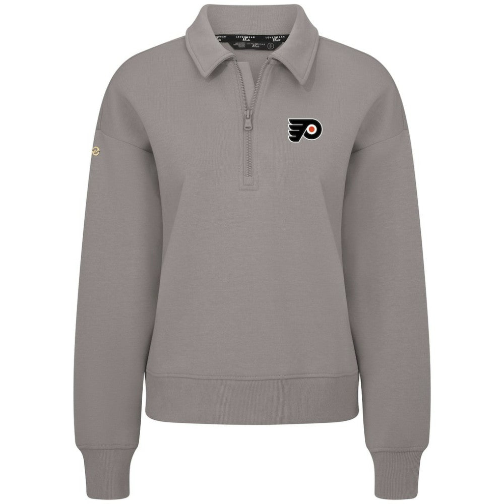 Philadelphia Flyers Levelwear Women's Canmore Quarter-Zip Pullover