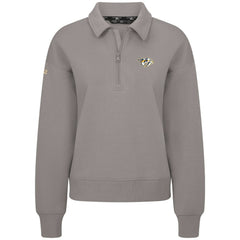 Nashville Predators Levelwear Women's Canmore Quarter-Zip Pullover