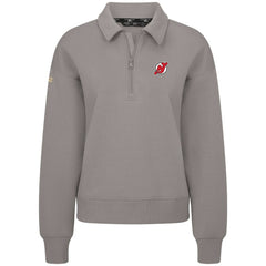 New Jersey Devils Levelwear Women's Canmore Quarter-Zip Pullover