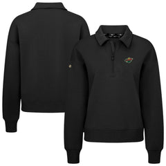 Minnesota Wild Levelwear Women's Canmore Quarter-Zip Pullover