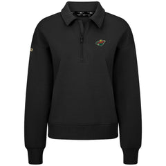Minnesota Wild Levelwear Women's Canmore Quarter-Zip Pullover