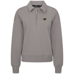 Minnesota Wild Levelwear Women's Canmore Quarter-Zip Pullover