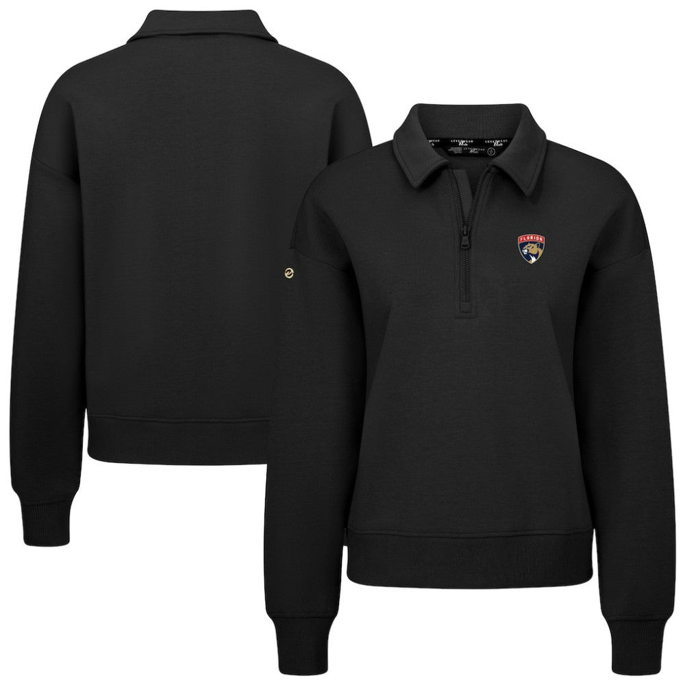 Florida Panthers Levelwear Women's Canmore Quarter-Zip Pullover