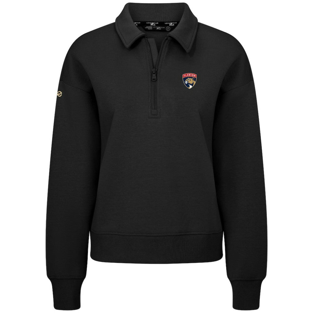 Florida Panthers Levelwear Women's Canmore Quarter-Zip Pullover