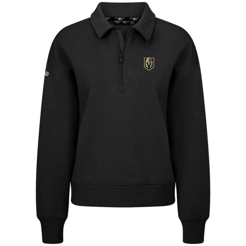 Vegas Golden Knights Levelwear Women's Canmore Quarter-Zip Pullover