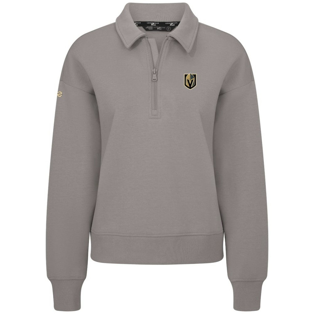 Vegas Golden Knights Levelwear Women's Canmore Quarter-Zip Pullover