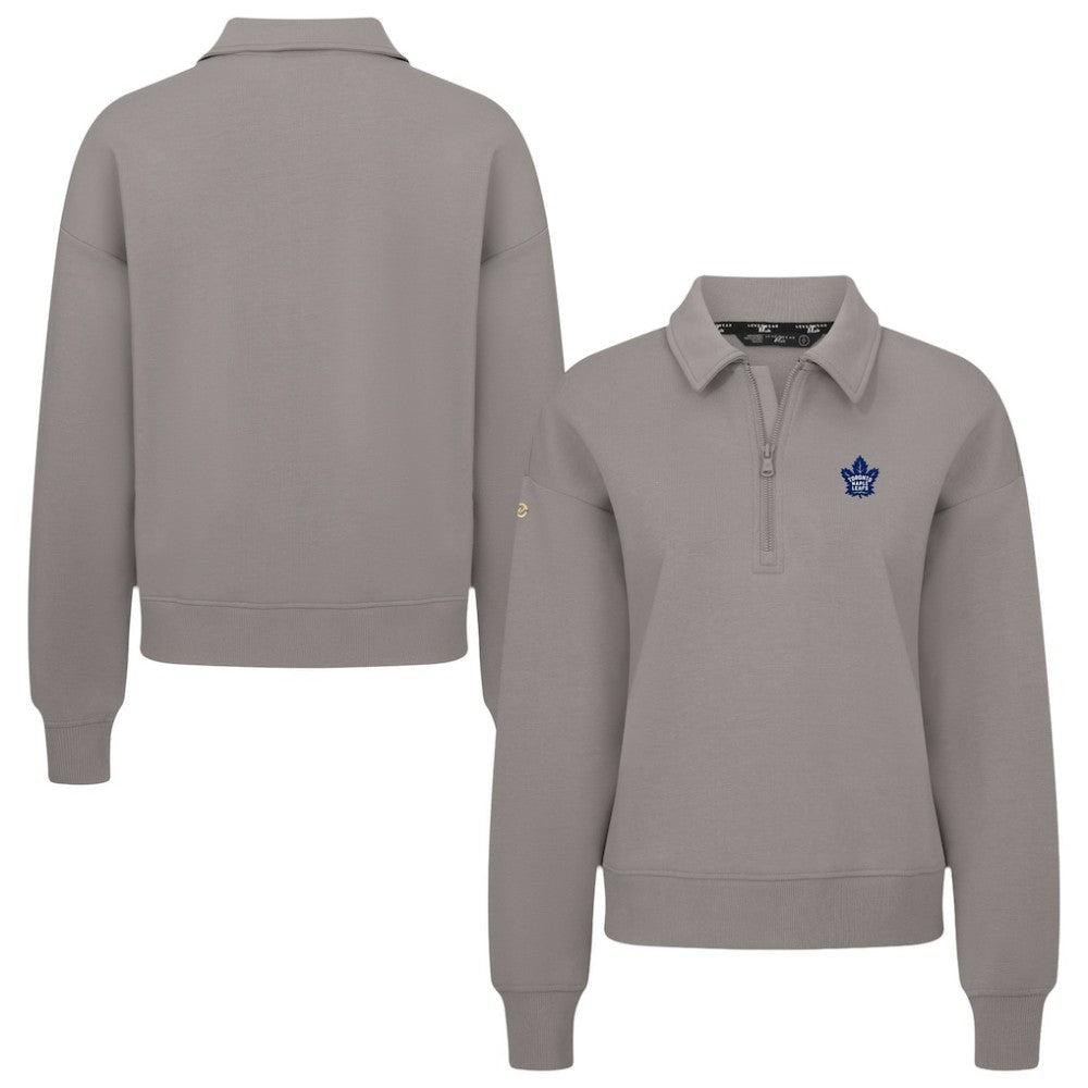 Toronto Maple Leafs Levelwear Women's Canmore Quarter-Zip Pullover