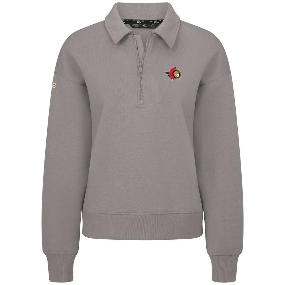 Ottawa Senators Levelwear Women's Canmore Quarter-Zip Pullover