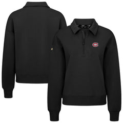 Montreal Canadiens Levelwear Women's Canmore Quarter-Zip Pullover