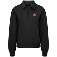 Montreal Canadiens Levelwear Women's Canmore Quarter-Zip Pullover