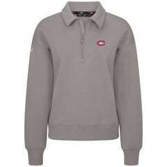 Montreal Canadiens Levelwear Women's Canmore Quarter-Zip Pullover