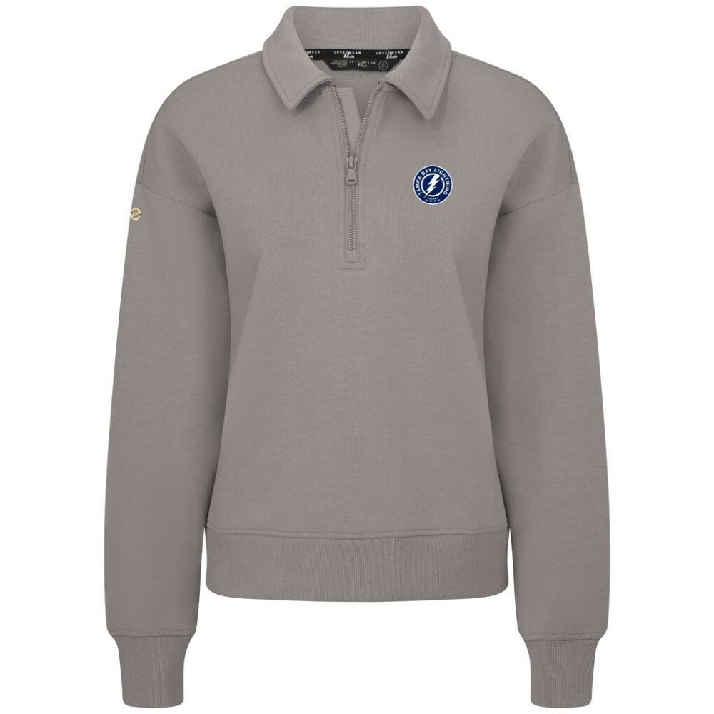 Tampa Bay Lightning Levelwear Women's Canmore Quarter-Zip Pullover