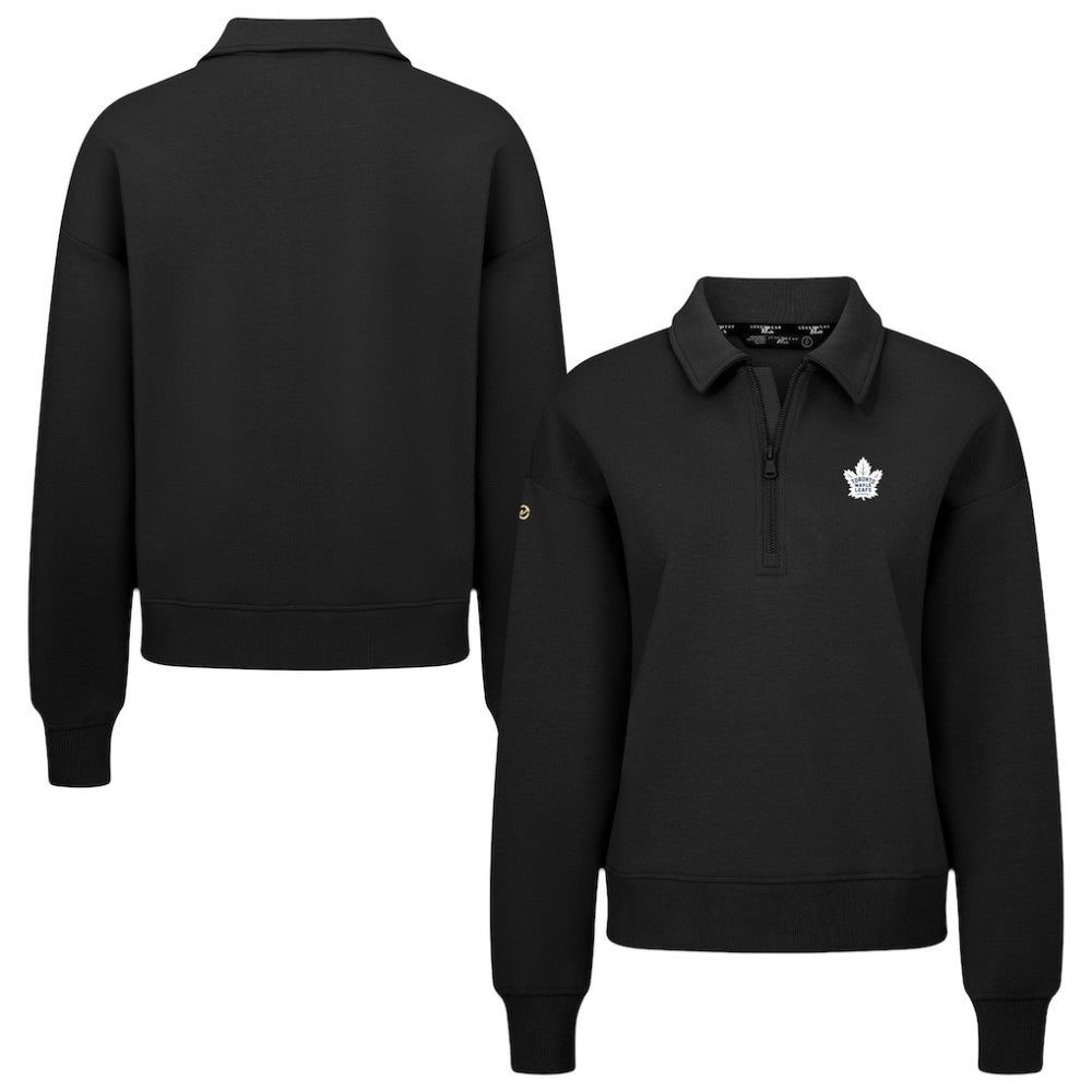 Toronto Maple Leafs Levelwear Women's Canmore Quarter-Zip Pullover