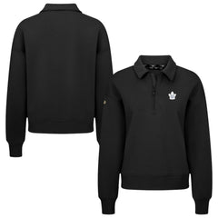 Toronto Maple Leafs Levelwear Women's Canmore Quarter-Zip Pullover