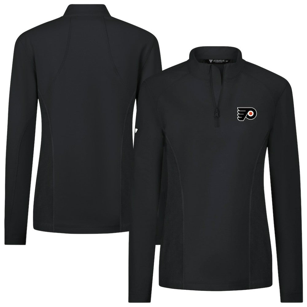Philadelphia Flyers Levelwear Women's Upright Quarter-Zip Pullover